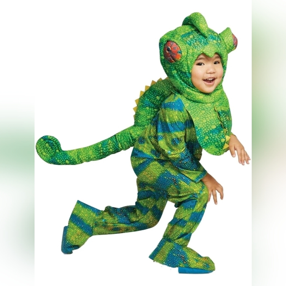 Target Green and Blue Dinosaur Kids Costume